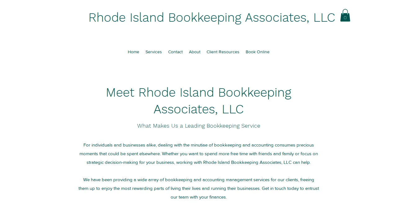 Rhode Island Bookkeeping Associates LLC page