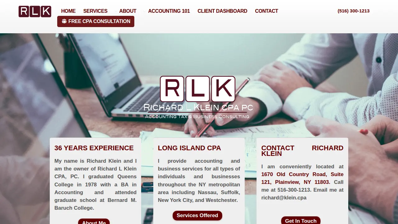 Richard L Klein - CPA PC