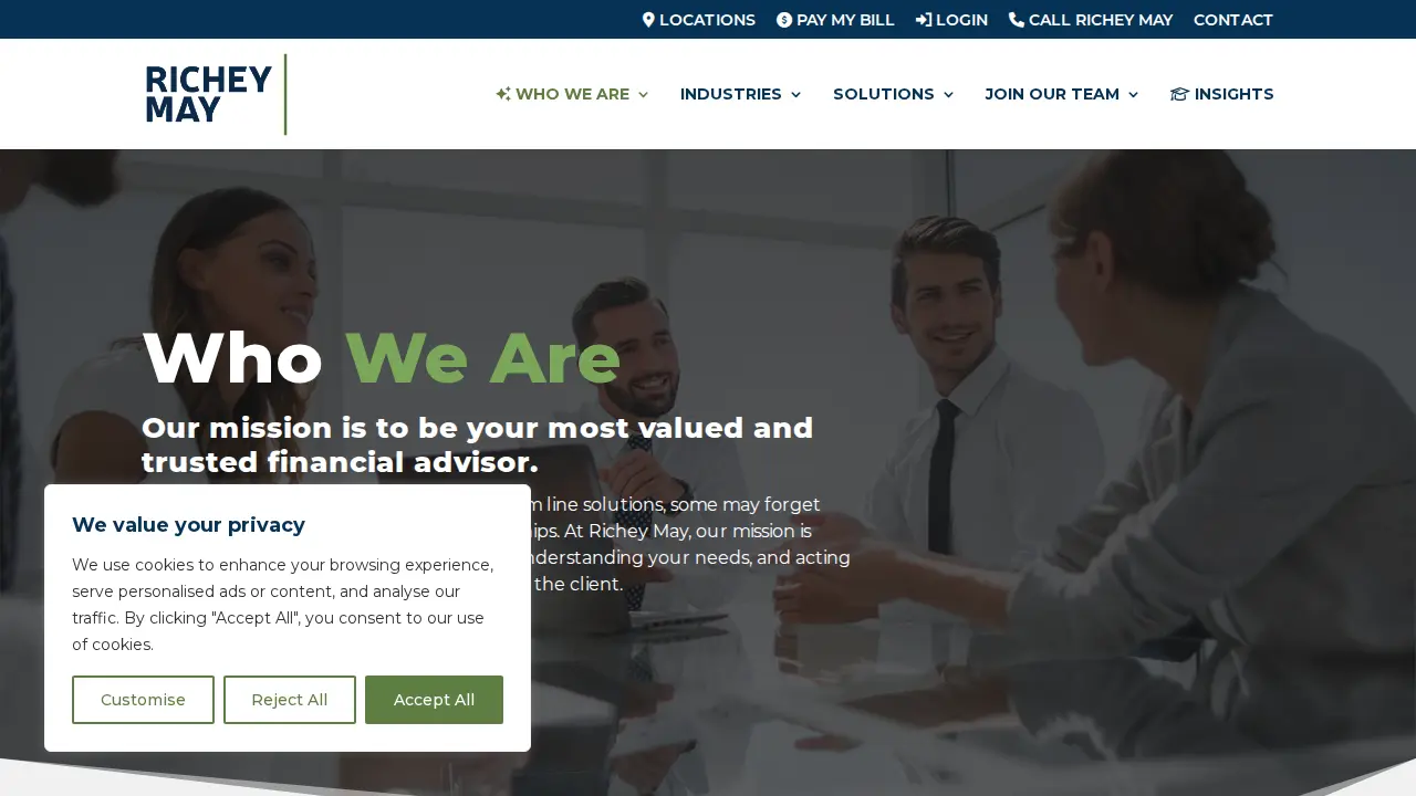 Richey May & Co. page