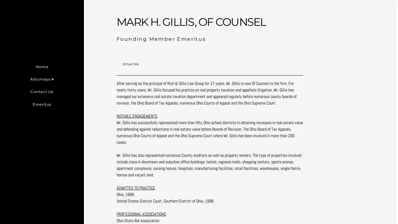 Rich & Gillis Law Group, LLC page