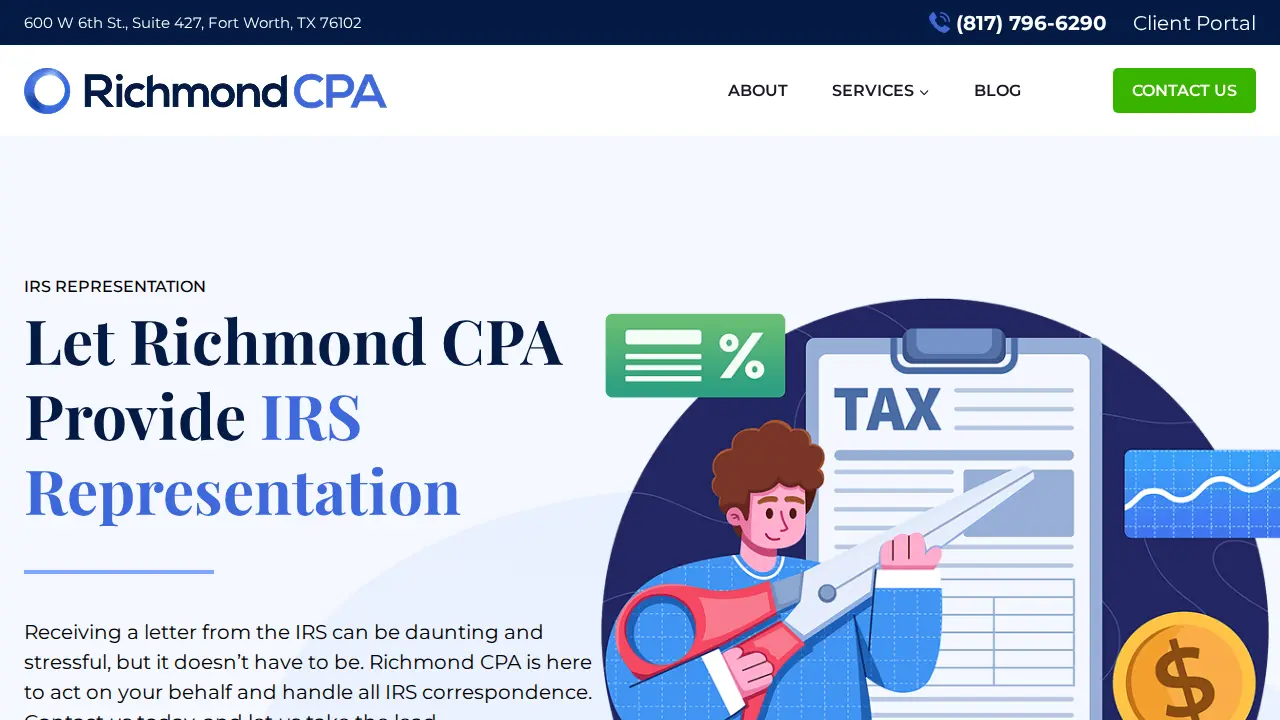 Richmond CPA page