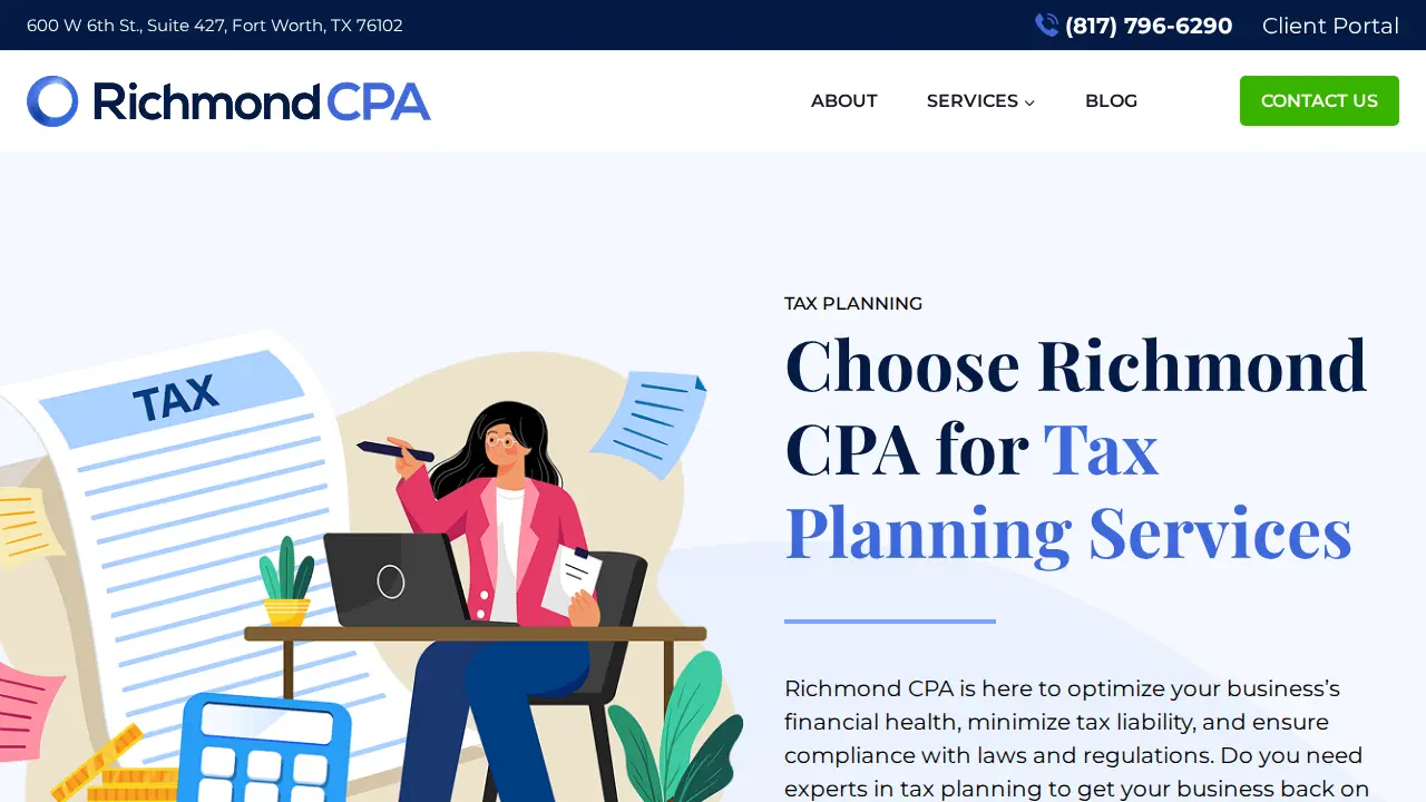 Richmond CPA page