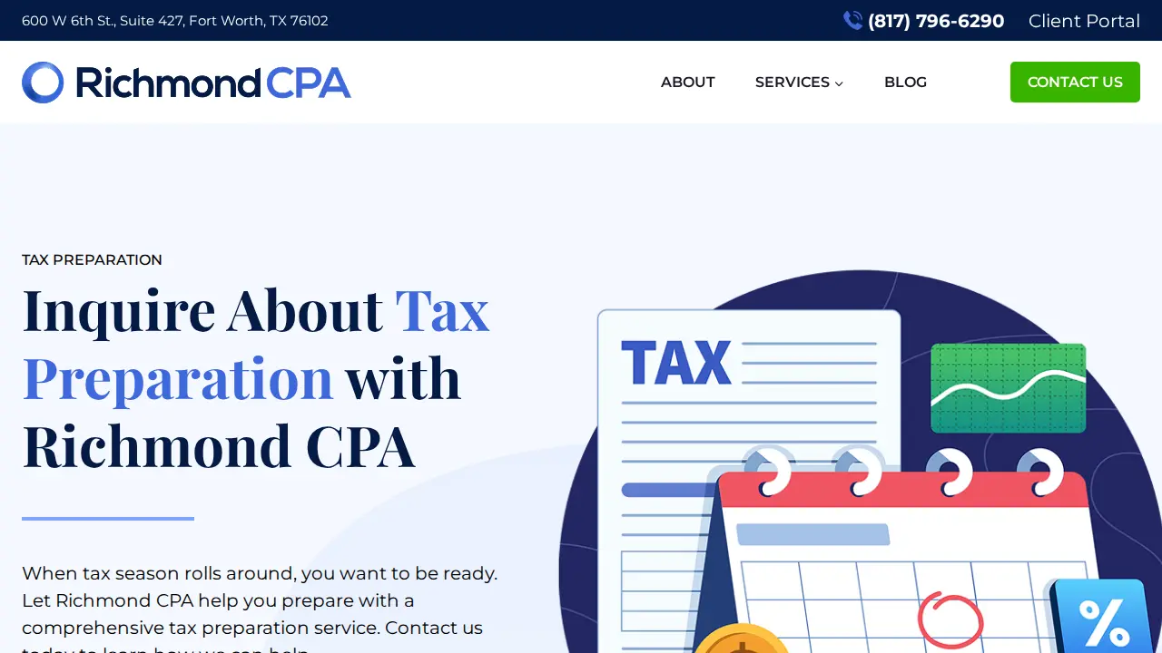 Richmond CPA page