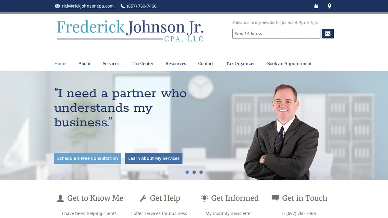 Frederick Johnson Jr., CPA, LLC.