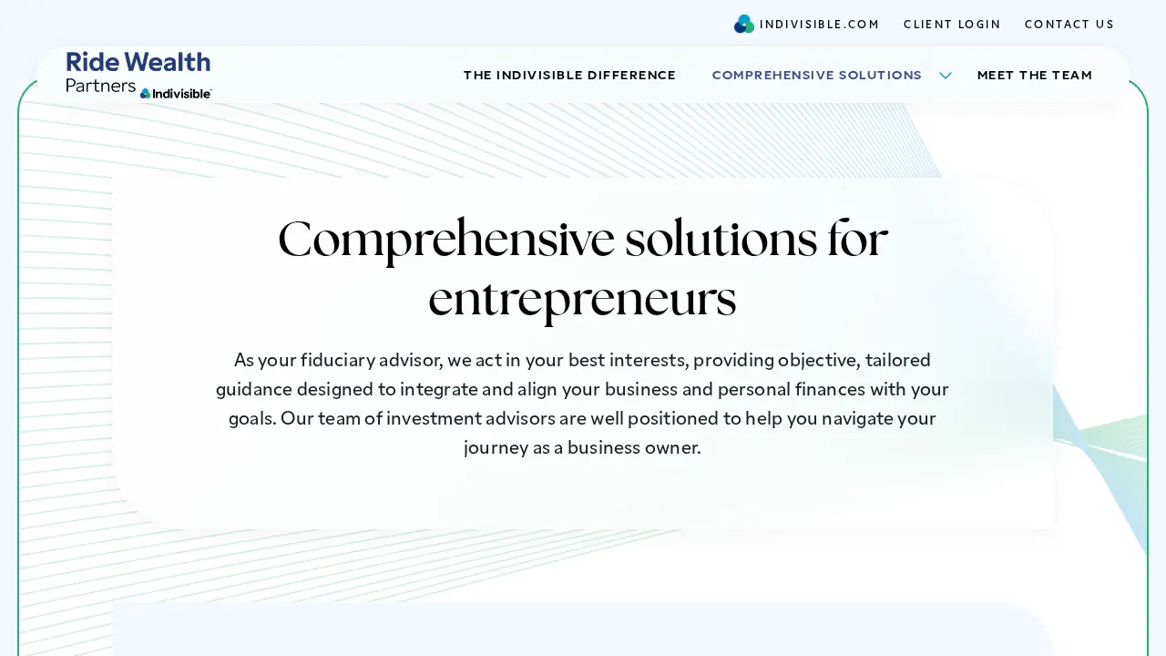 Ride Wealth Partners, LLC page