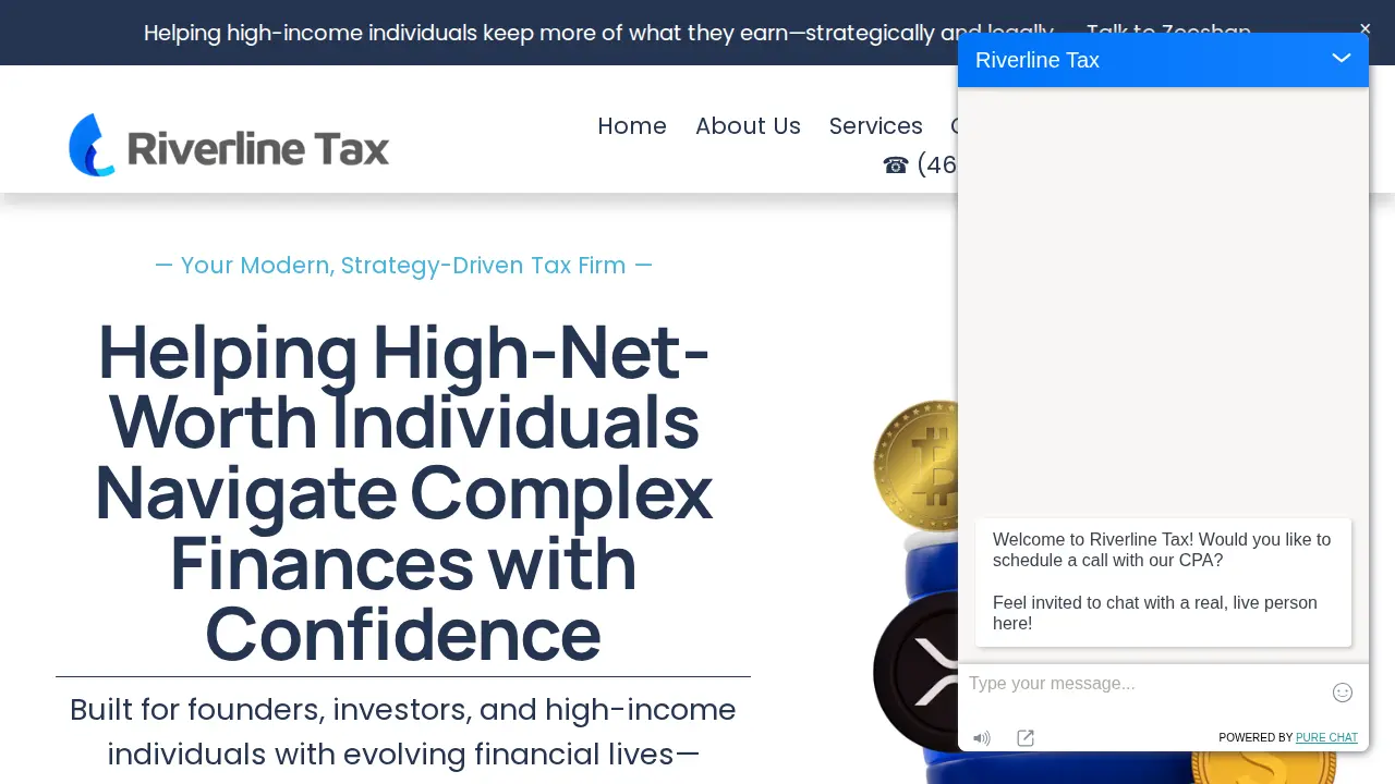Riverline Tax page
