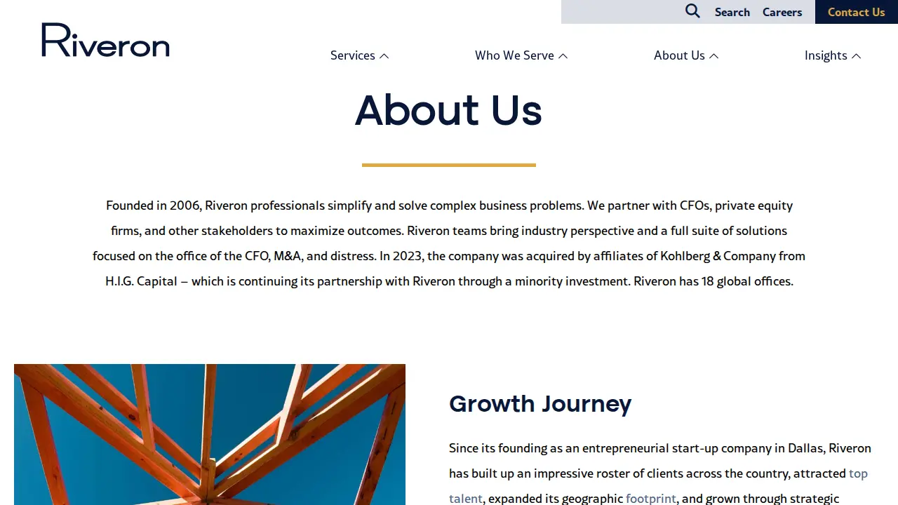 Riveron Consulting LLC page