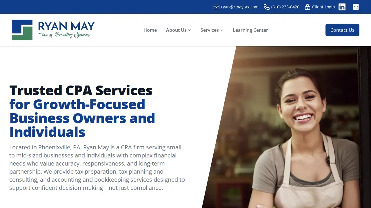 Ryan May, Tax & Accounting Services
