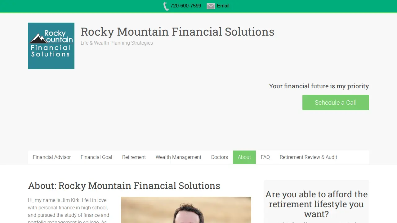 Rocky Mountain Financial Solutions Inc. page