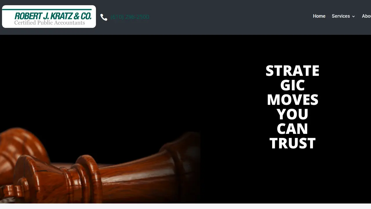Robert J Kratz & Co page