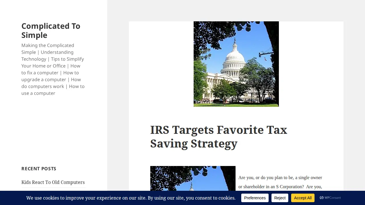 Robert Seth, CPA page