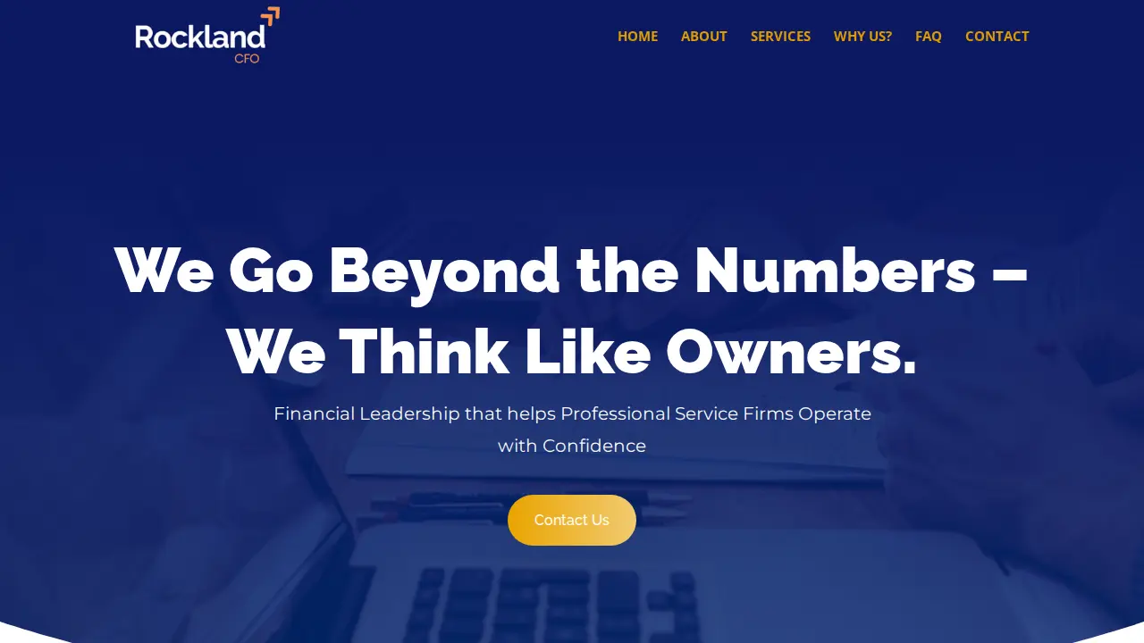 Rockland CFO website