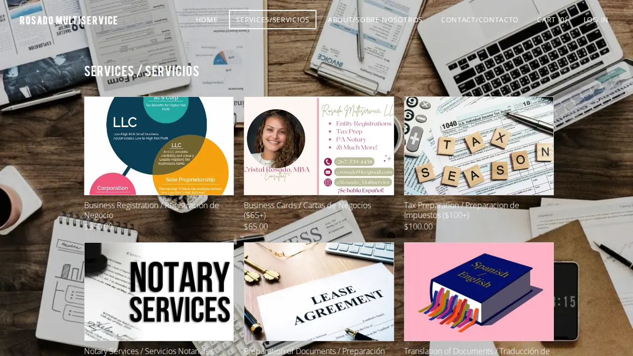 Rosado Multiservice, LLC page