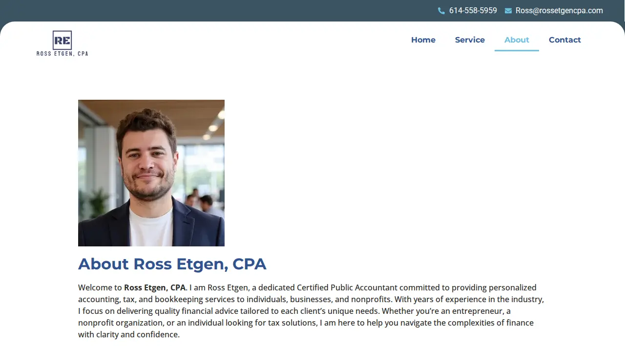 Ross Etgen, CPA page