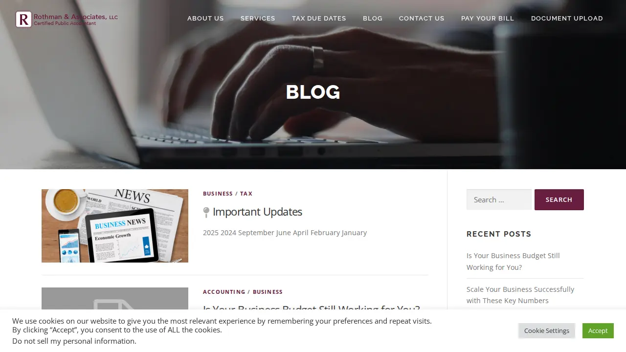 Rothman and Associates LLC page