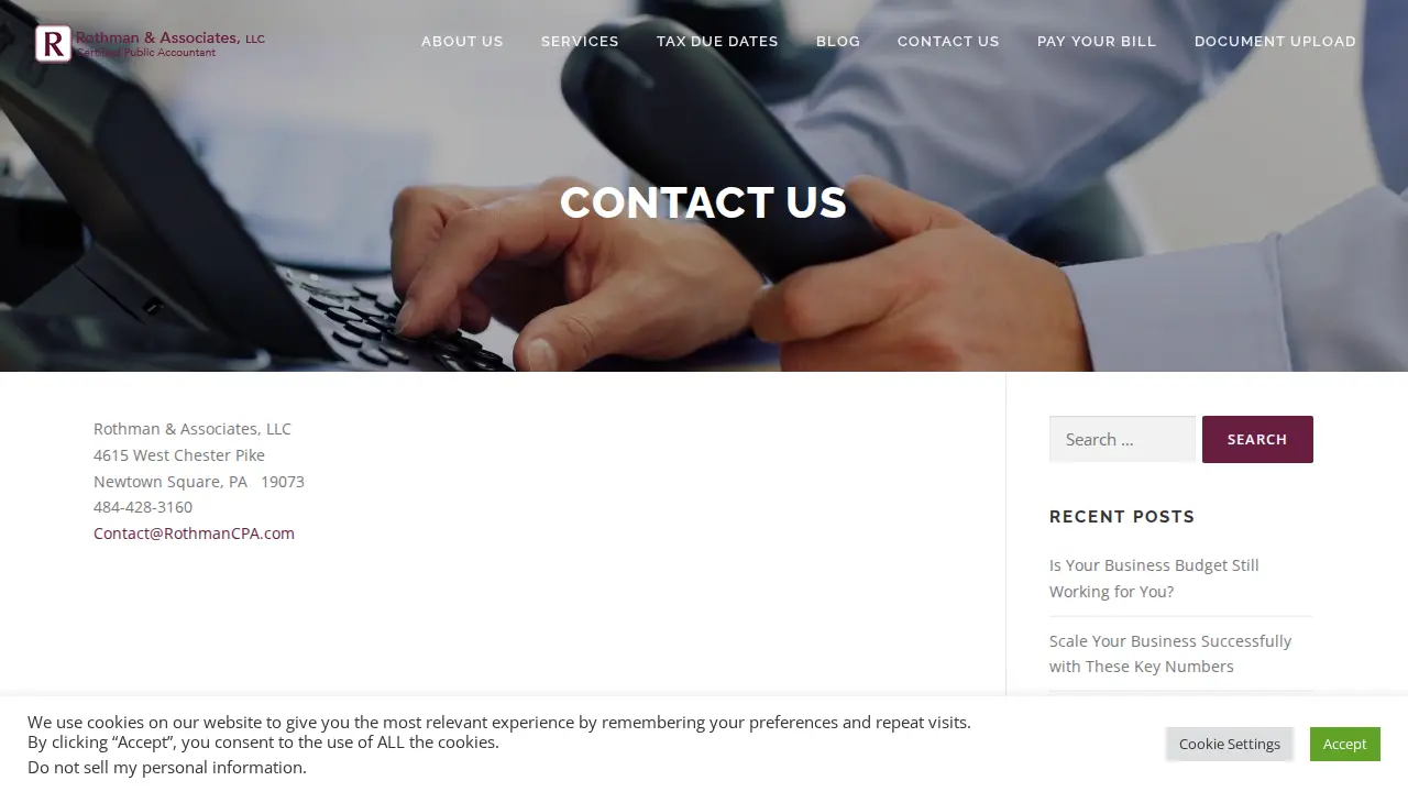 Rothman and Associates LLC page