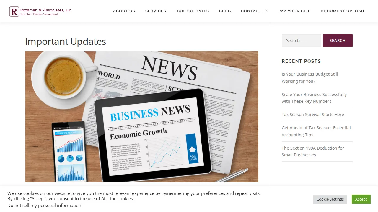 Rothman and Associates LLC page
