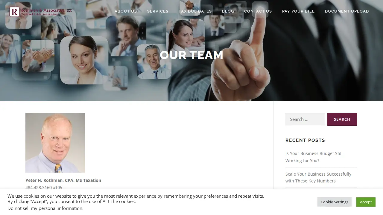 Rothman and Associates LLC page
