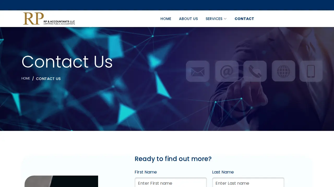 RP & Accountants LLC - Roshan Patel, CPA page