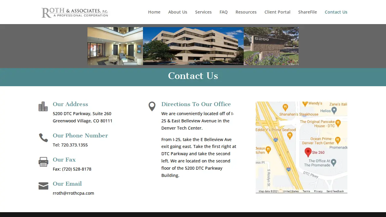 Roth & Associates, P.C page
