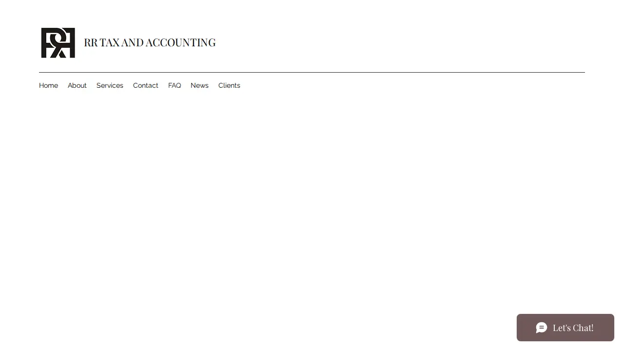 Rr tax and accounting page