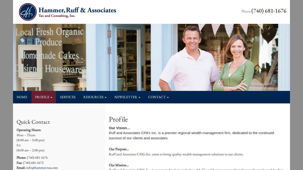 Ruff & Associates, CPAs, Inc. page