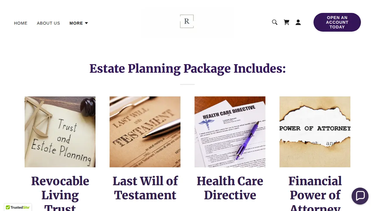 Ruggiero Investments page