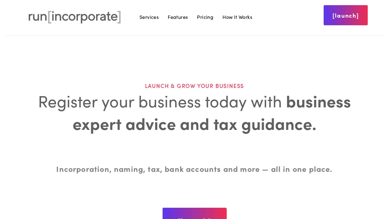 Run Accounting page