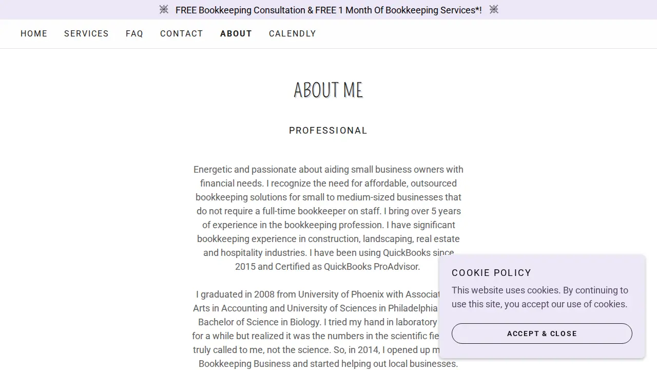 Ruby's Business Solutions LLC page