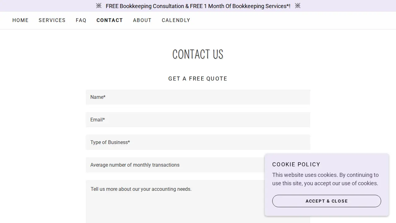 Ruby's Business Solutions LLC page