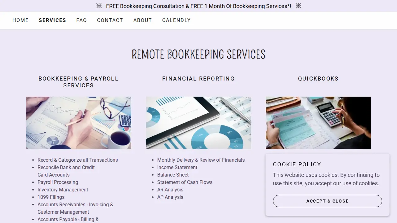 Ruby's Business Solutions LLC page