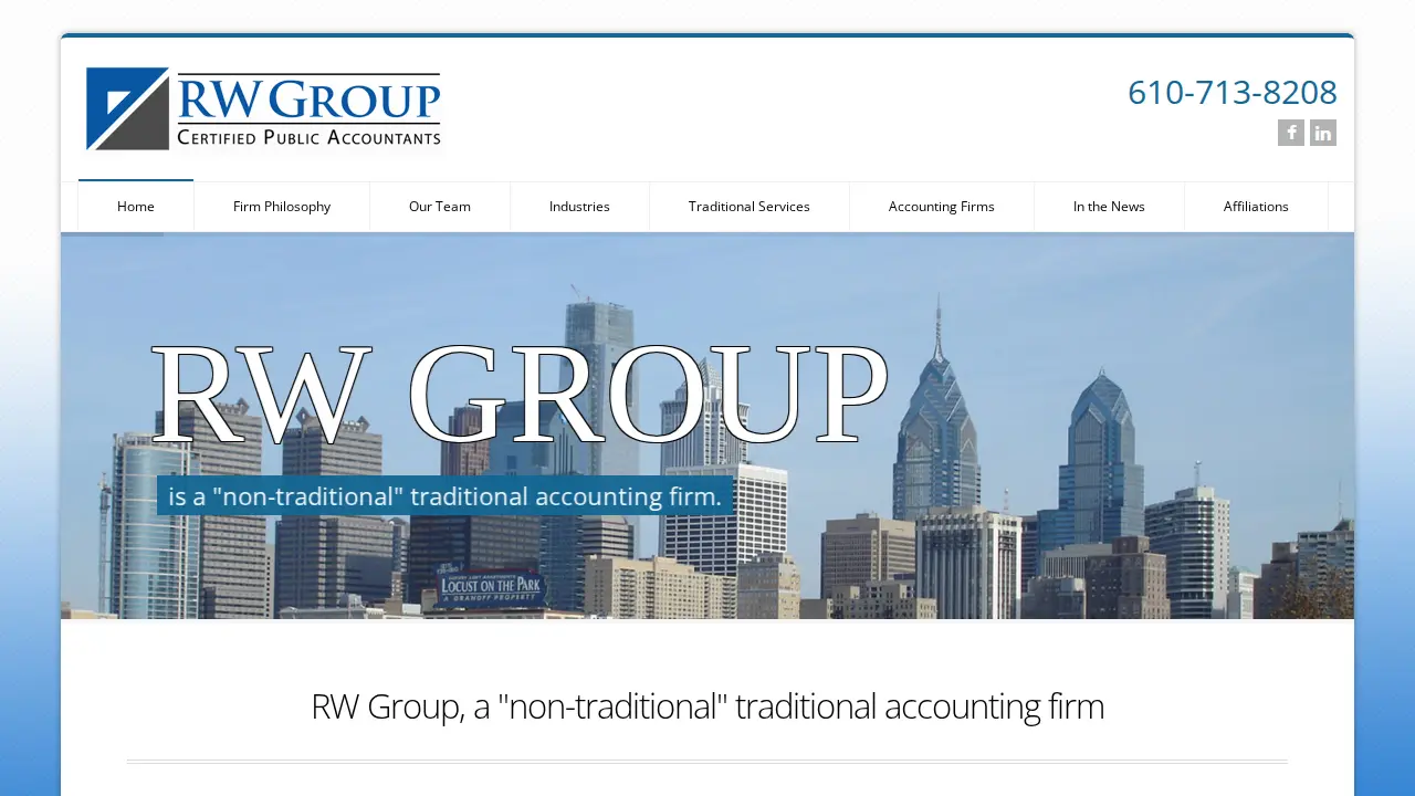 RW Group, LLC website