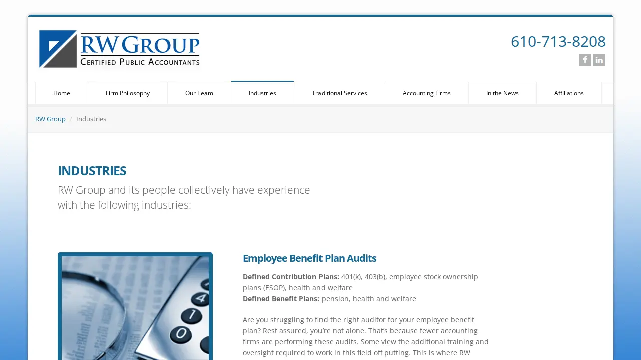 RW Group, LLC page