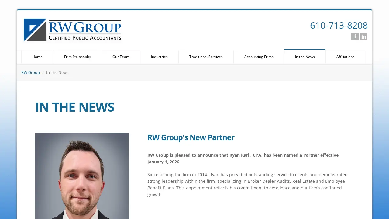 RW Group, LLC page