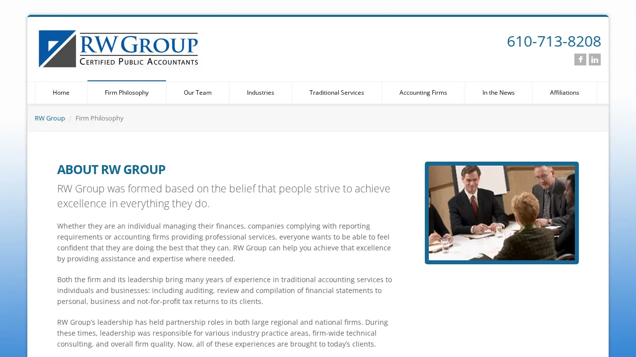 RW Group, LLC page