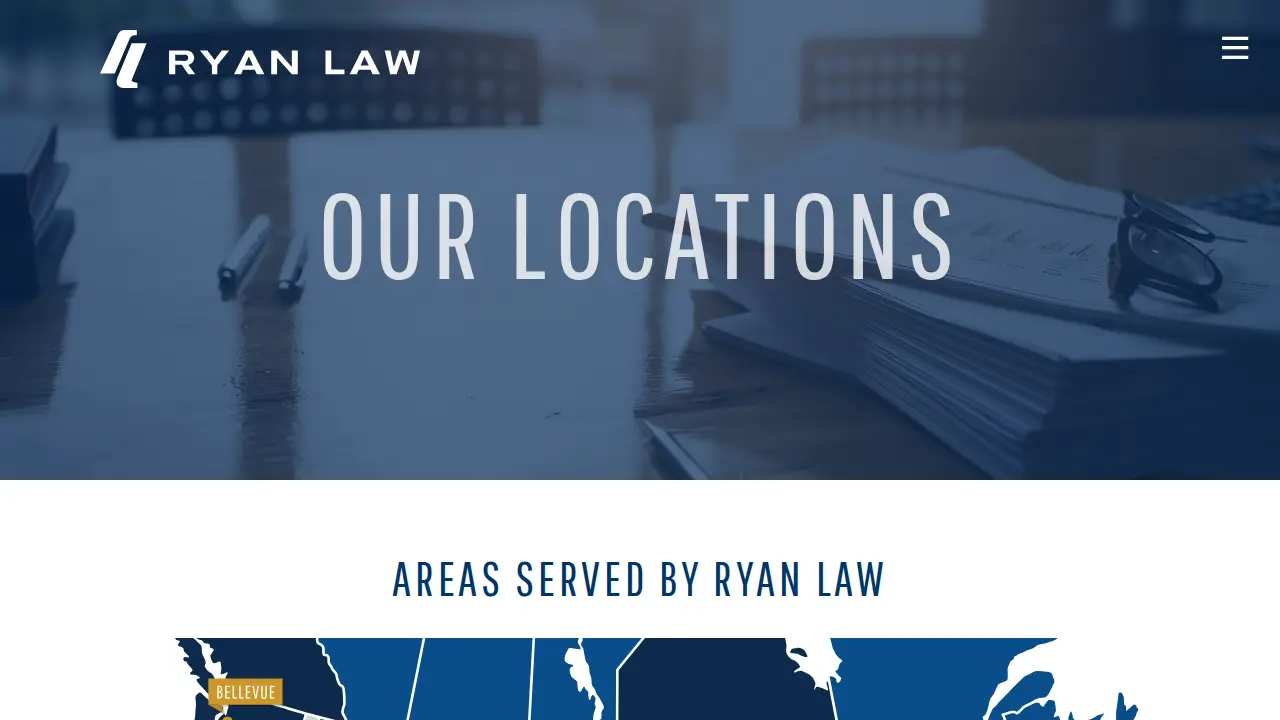 Ryan Law Firm page