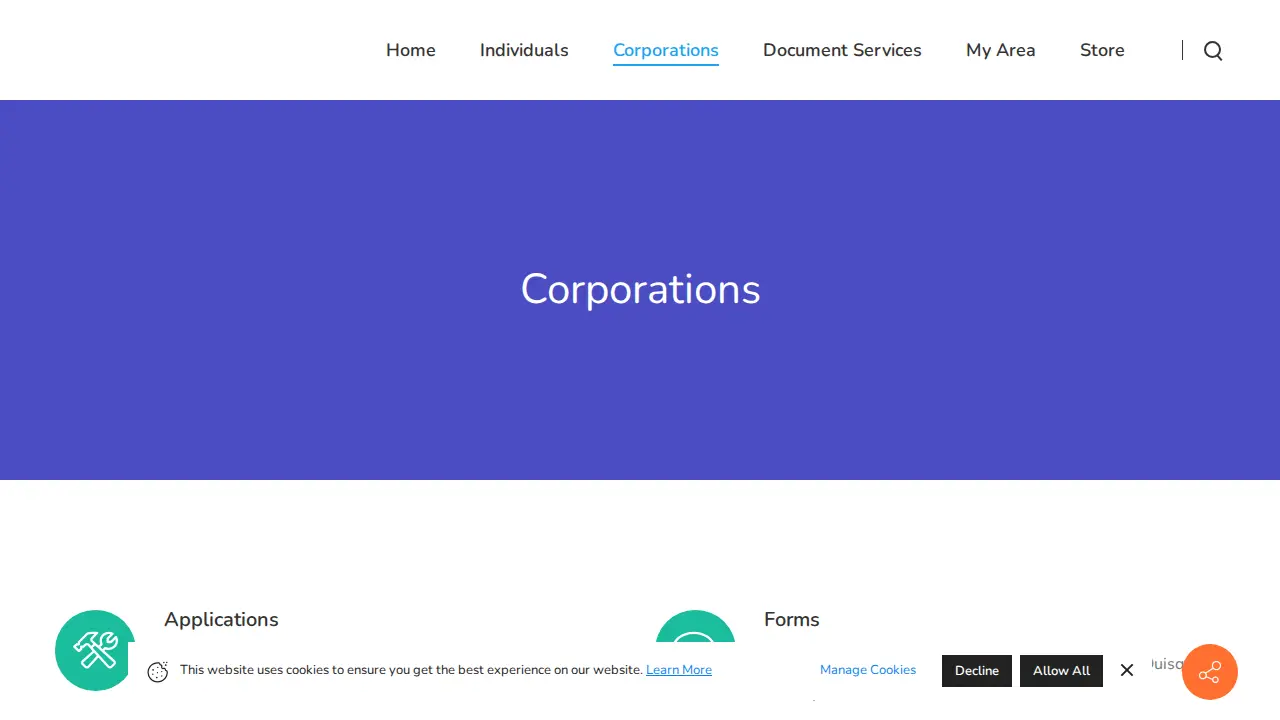 Rymax Financial Tax Service page