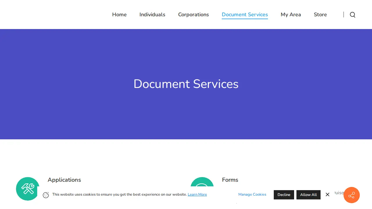 Rymax Financial Tax Service page