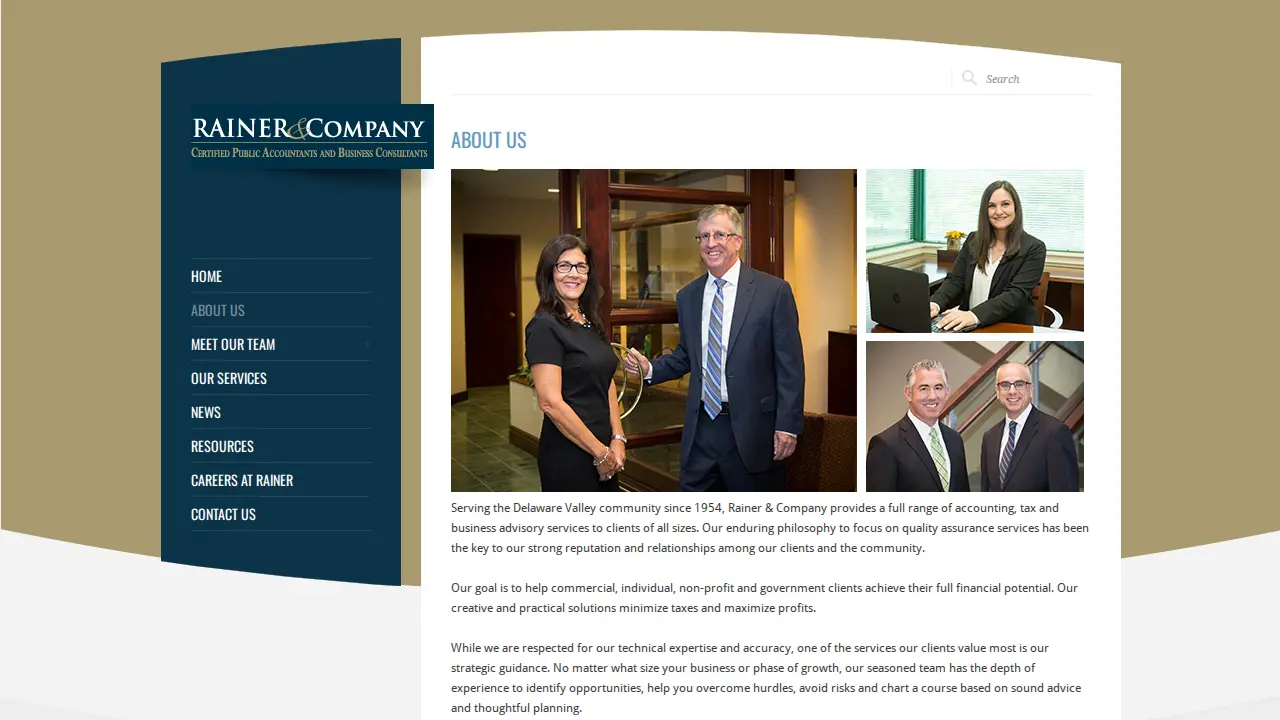 Rainer & Co page