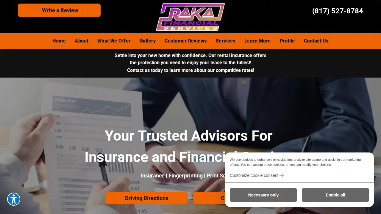RAKA Insurance Services & Fingerprinting