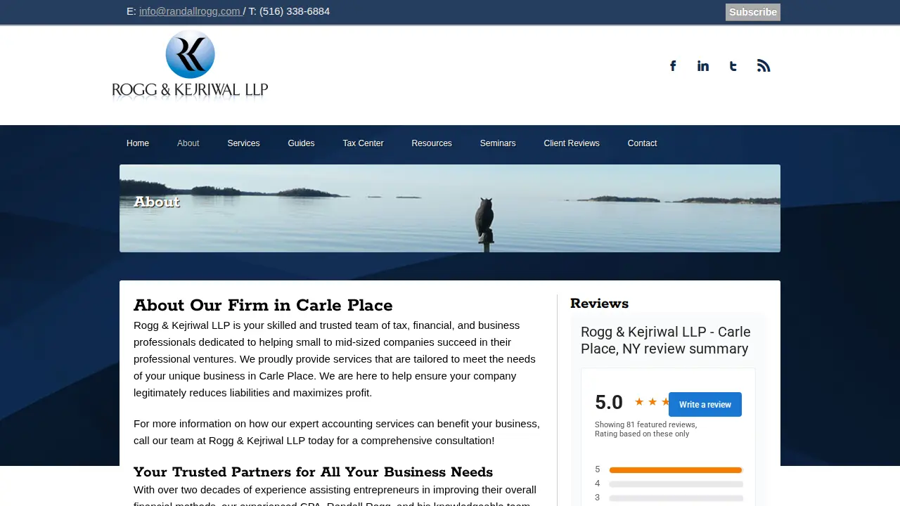 Rogg & Kejriwal LLP page