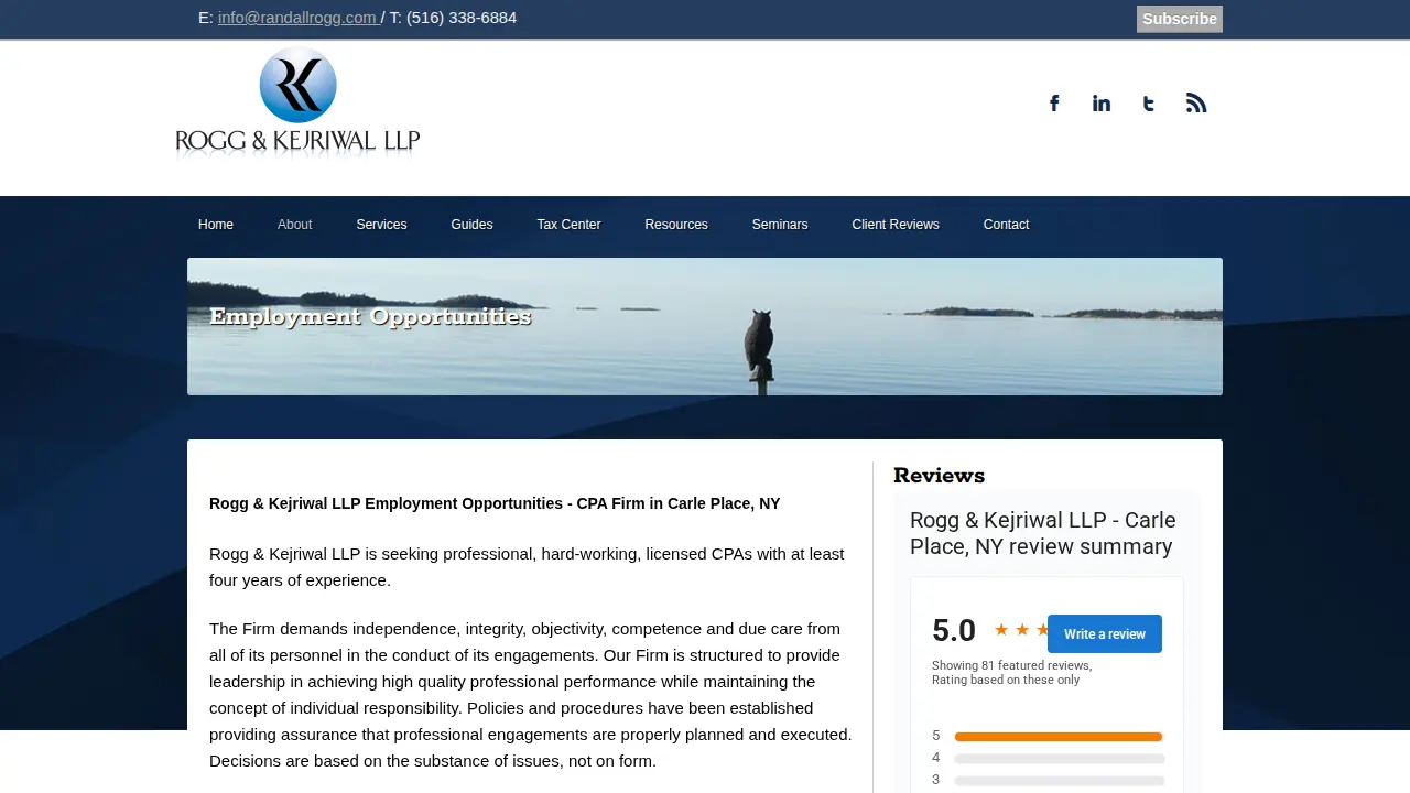 Rogg & Kejriwal LLP page