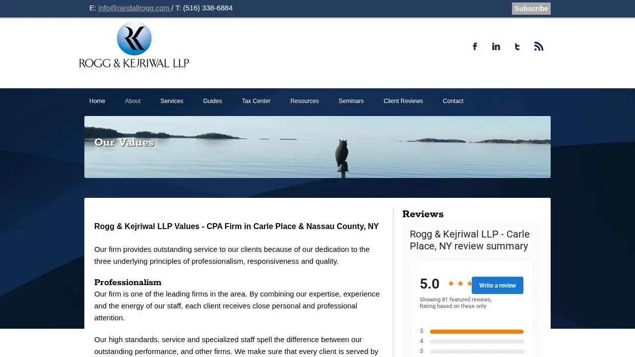 Rogg & Kejriwal LLP page