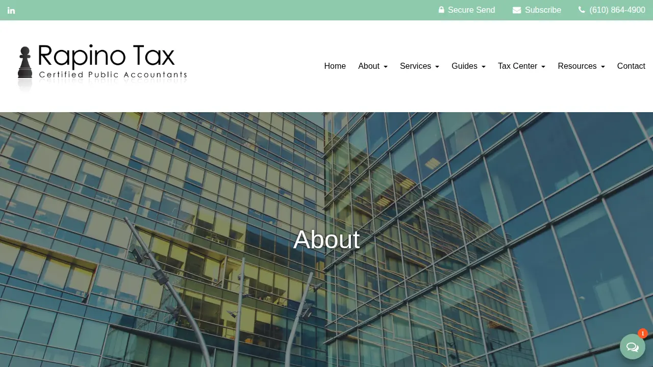 Rapino CPA page