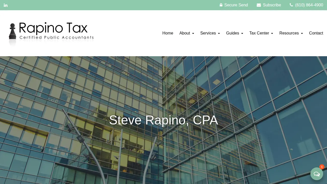 Rapino CPA page