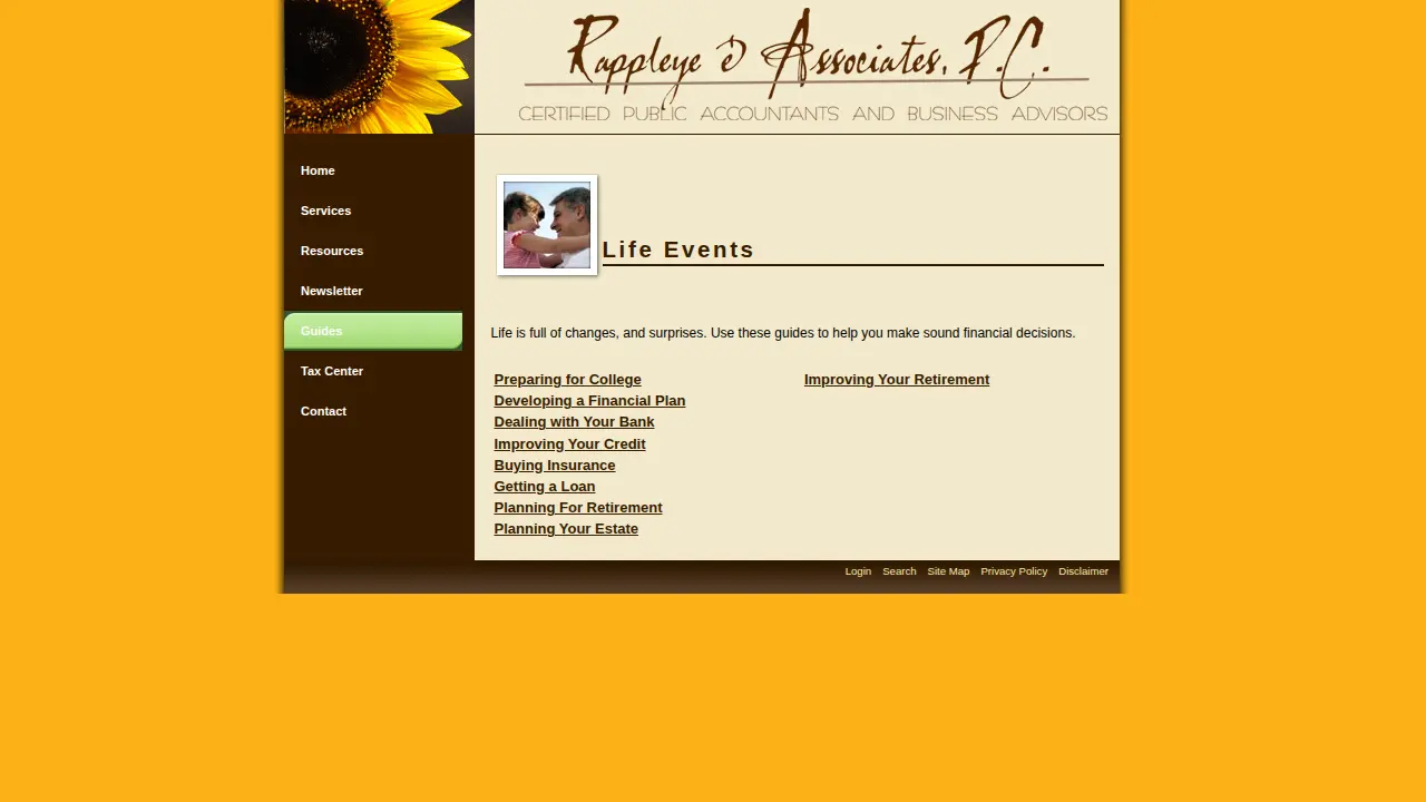 Rappleye & Associates page