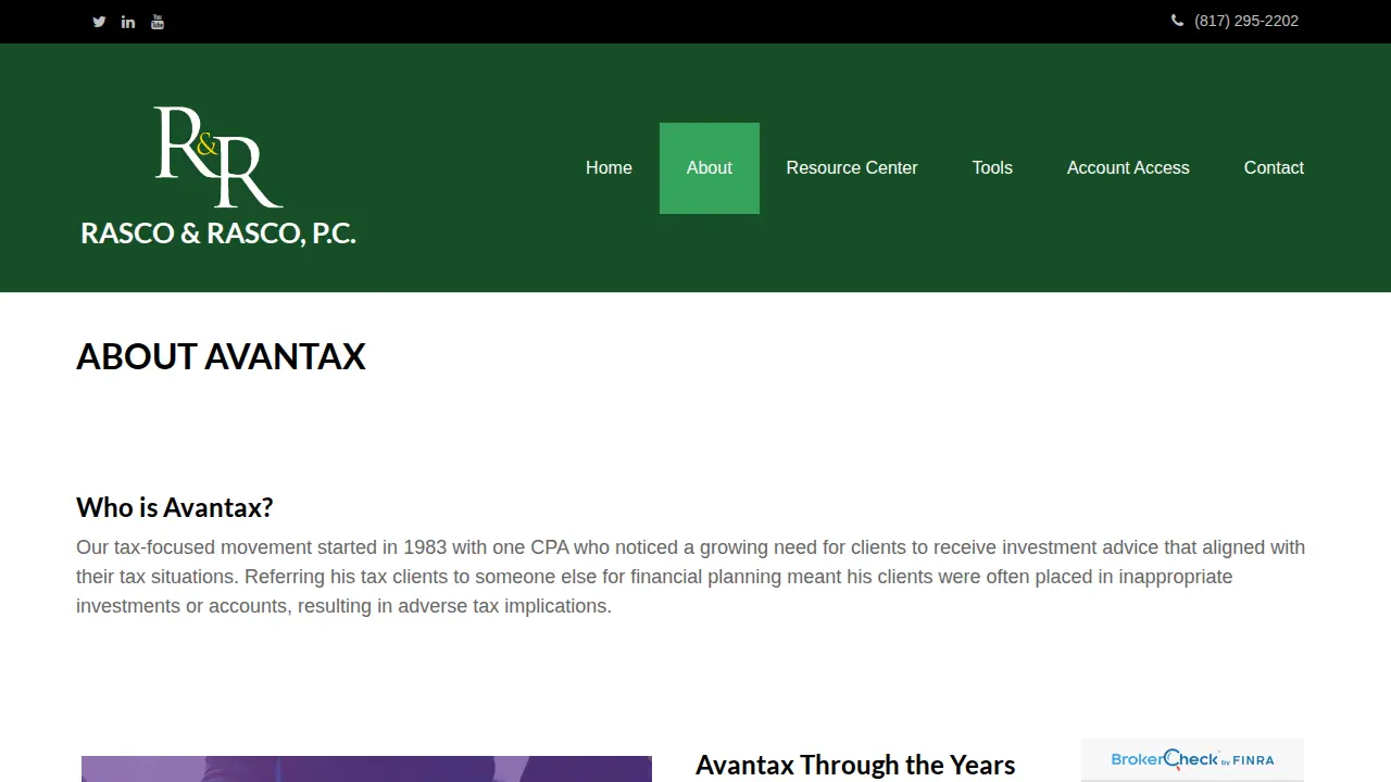 Jeff S. Rasco, CPA page