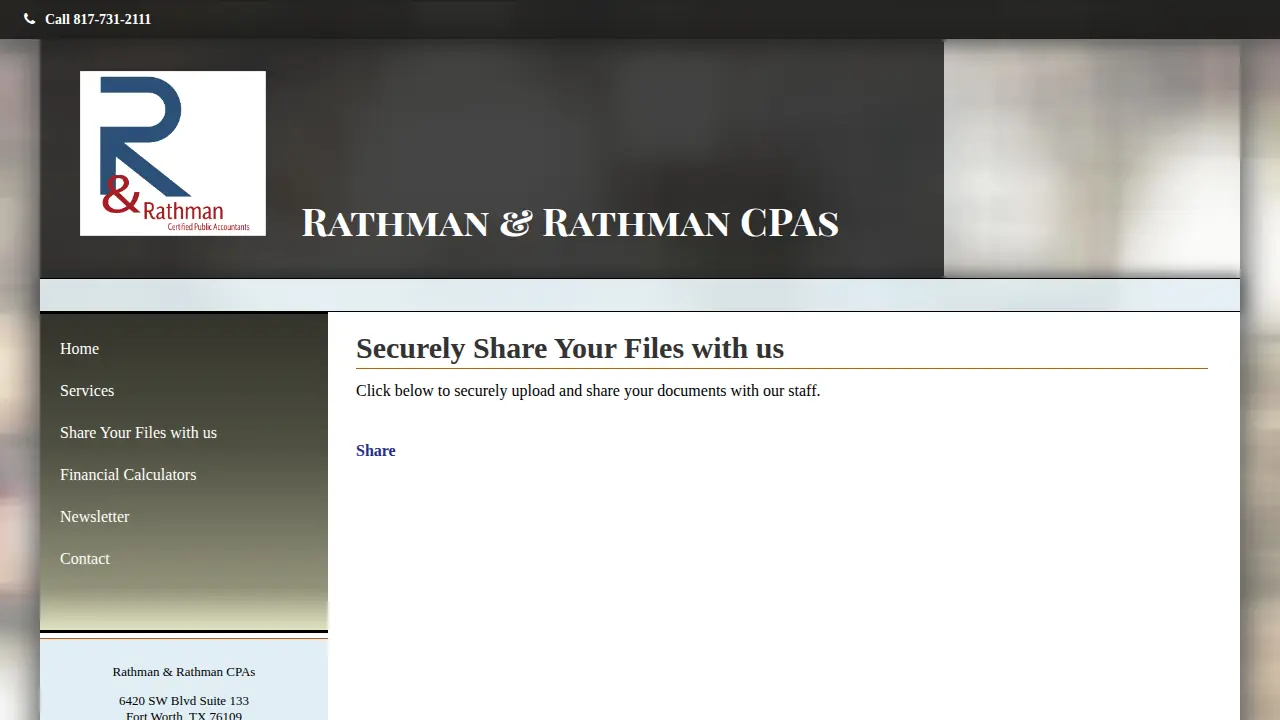 Rathman & Rathman CPA page