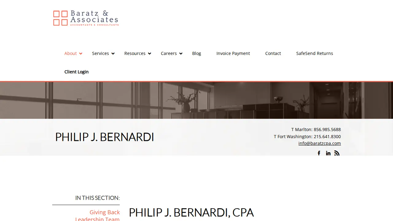 Renzi Bernardi Suarez & Co. page
