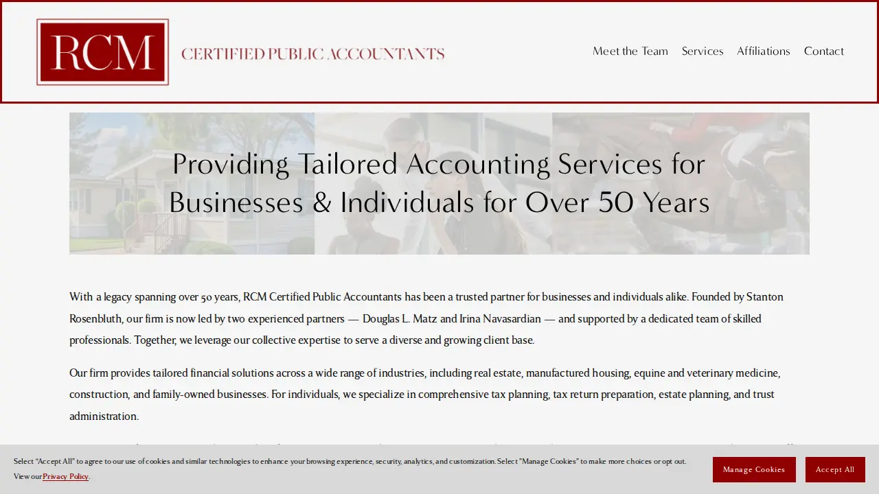 RCM Certified Public Accountants